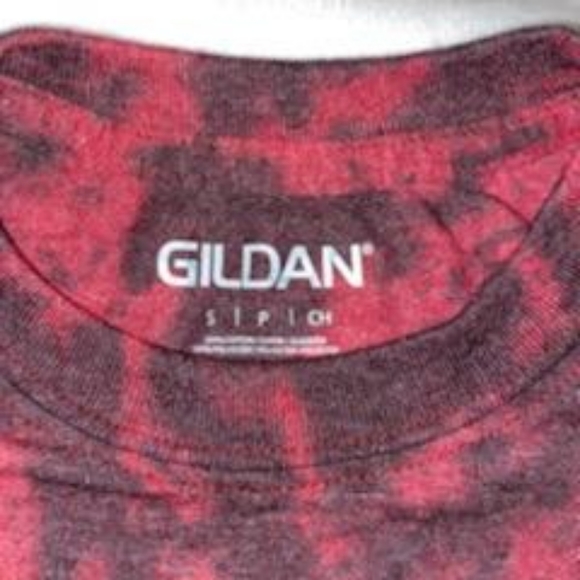 Red and Black Tie Dye - Picture 3 of 6